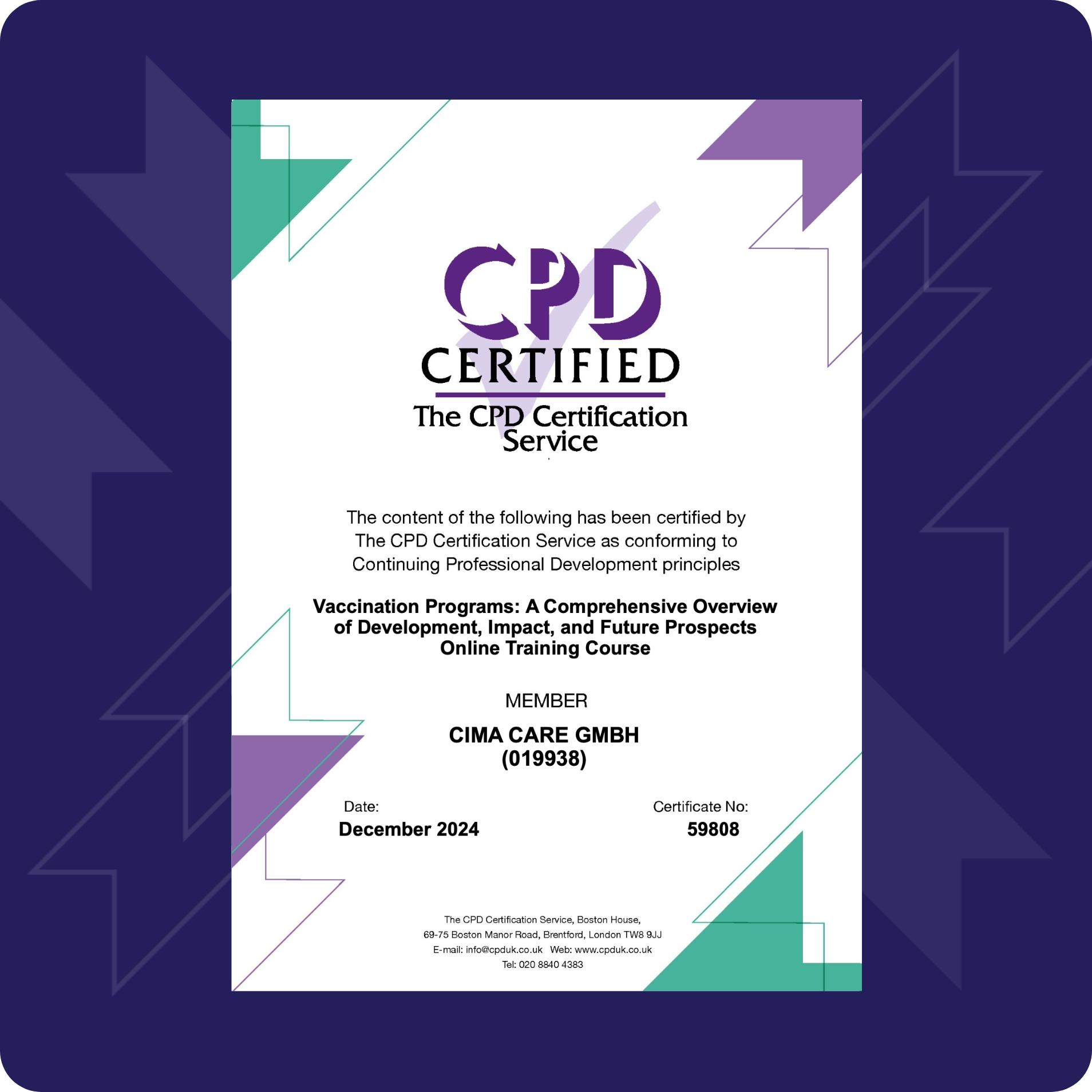 CPD Certificate 2